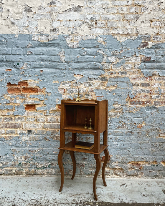 Oak bedside table