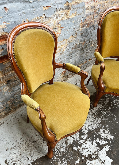 Pair of armchairs