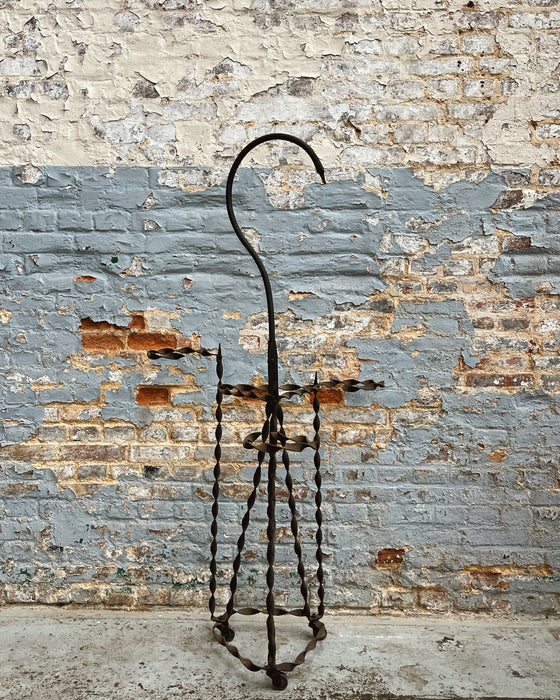 Wrought iron plant stand