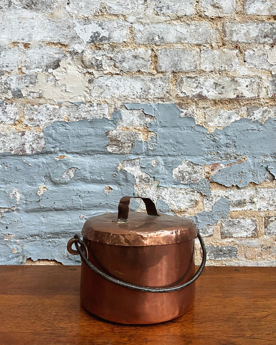 Copper cauldron
