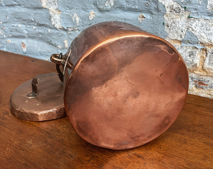 Copper cauldron