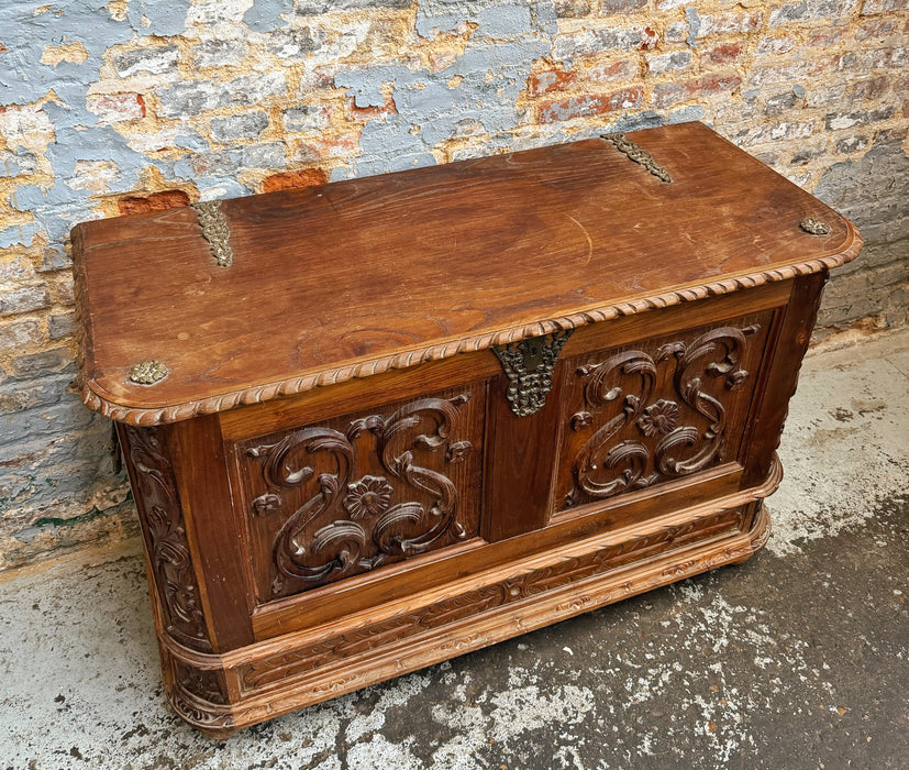 Walnut chest