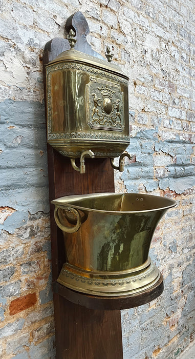 Brass fountain