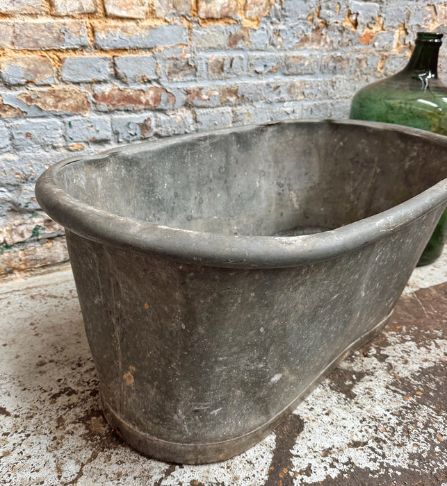 Baignoire en zinc