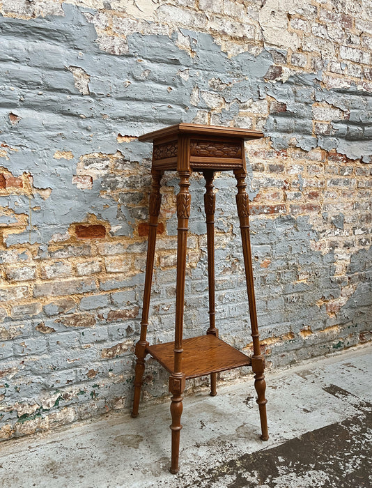 Walnut stand