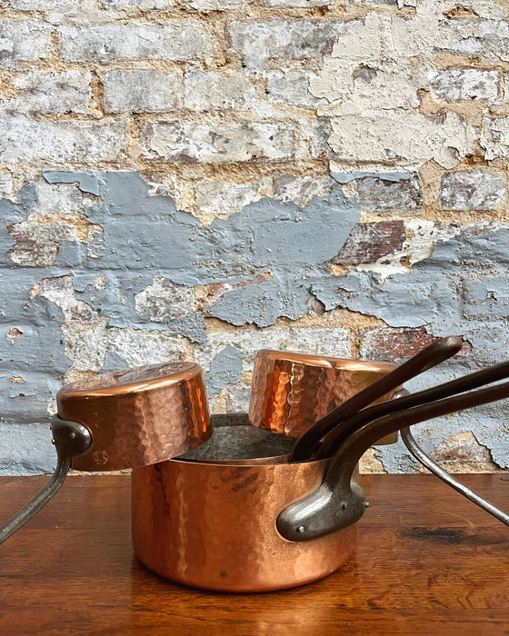 Casseroles en cuivre