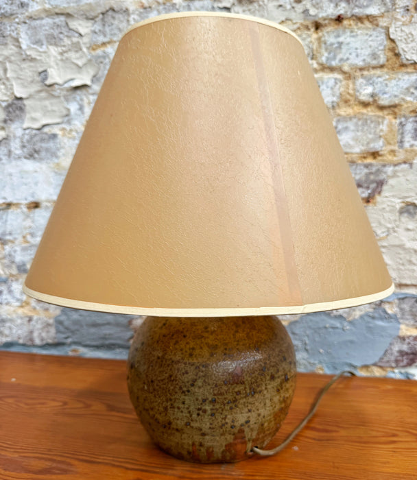 Lampe en grès