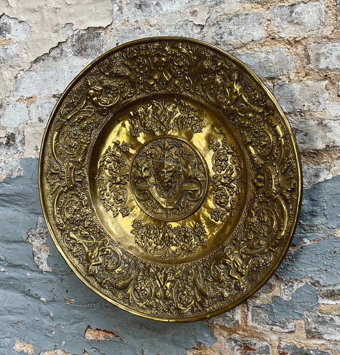 Brass plate