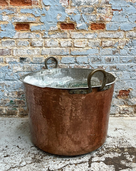 Copper cauldron