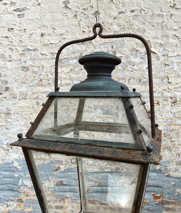 Glass lantern