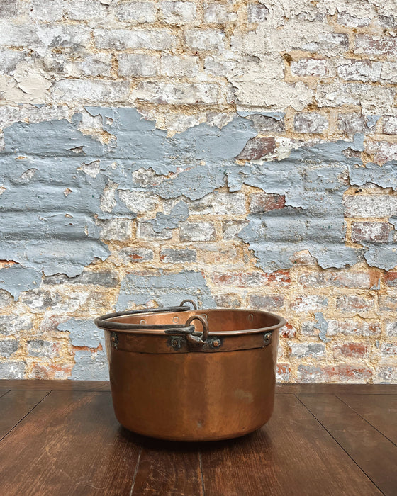 Copper cauldron