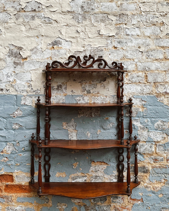 Étagère en acajou