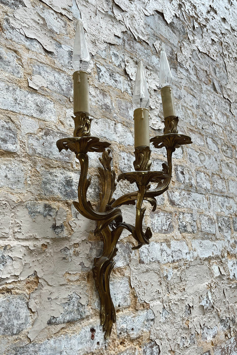 Bronze wall lights