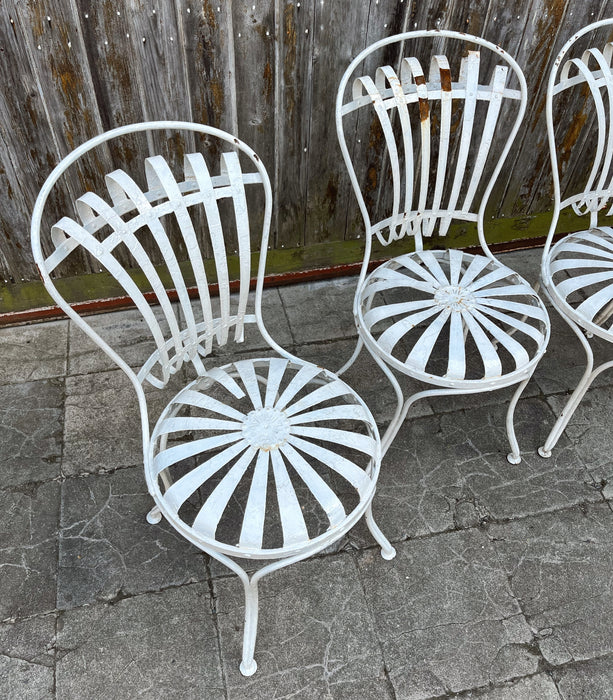 5 garden chairs