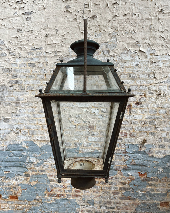 Glass lantern