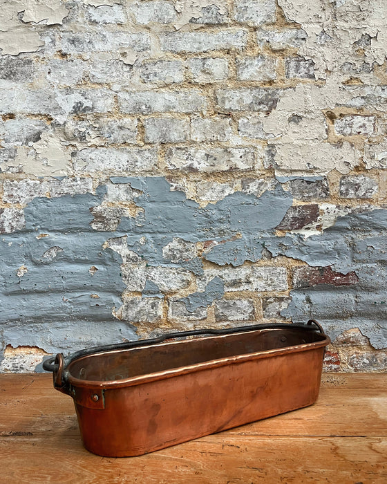Poissonnière en cuivre