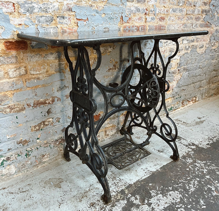 Cast iron console