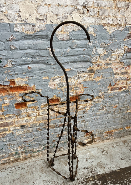 Wrought iron plant stand