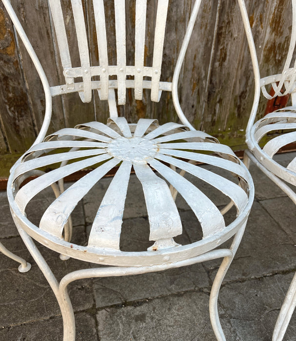 5 garden chairs
