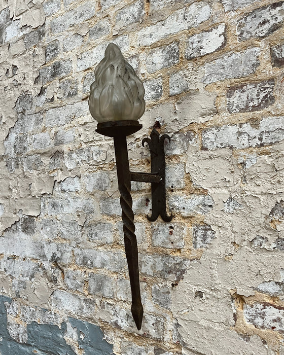 Wrought iron light