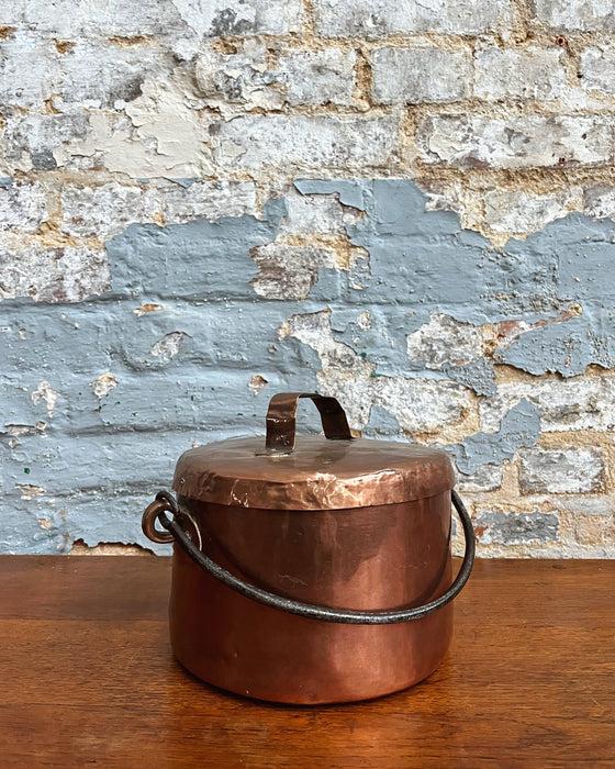 Copper cauldron