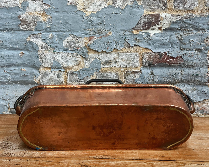 Poissonnière en cuivre