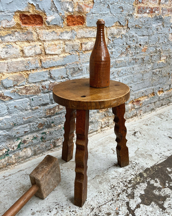 Tabouret en chêne