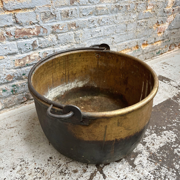 Brass cauldron