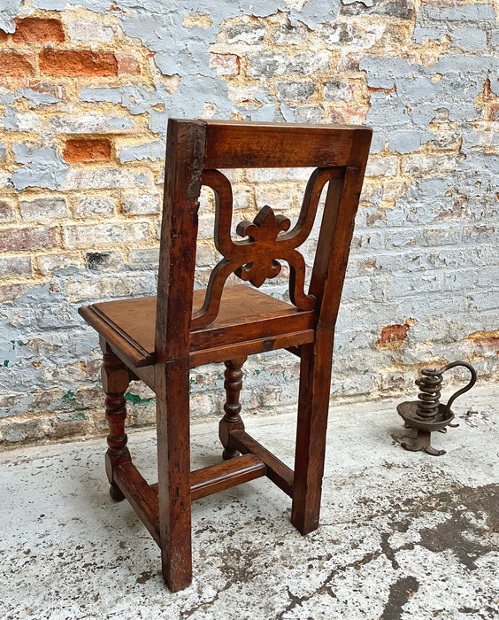 Walnut chair