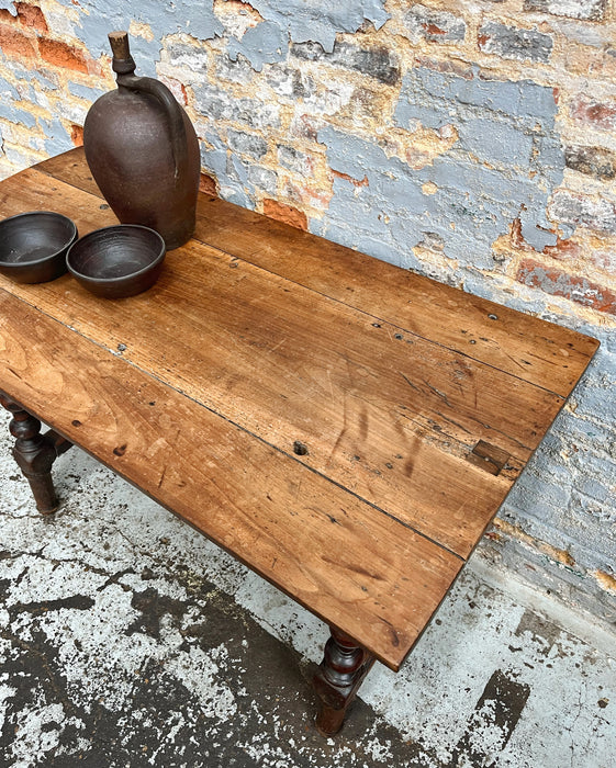 Walnut console