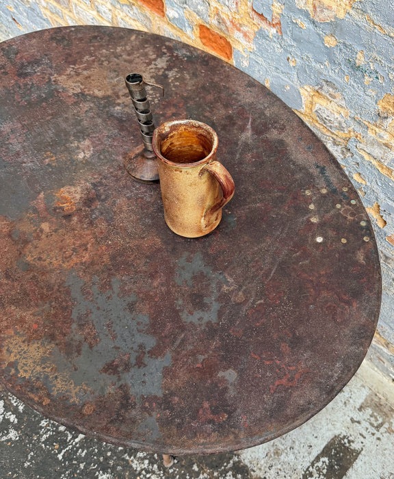 Table en fer forgé