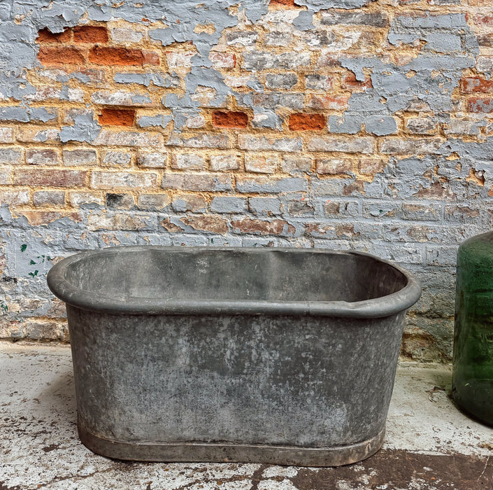 Baignoire en zinc