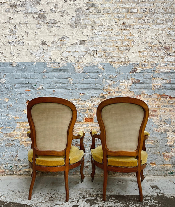 Pair of armchairs