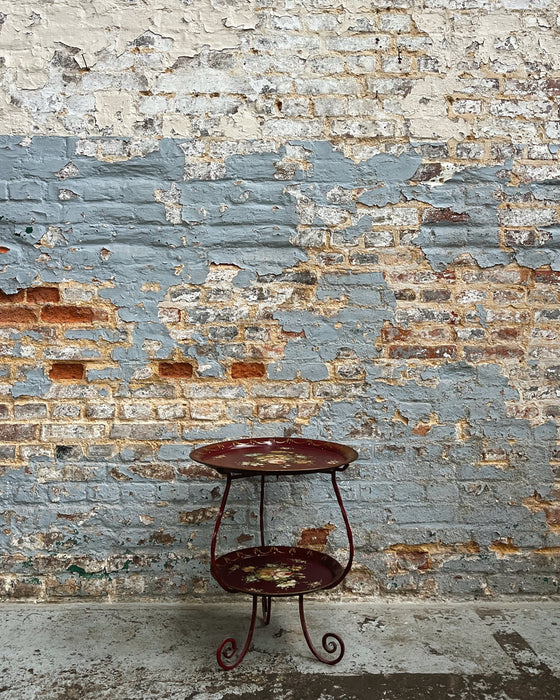 Guéridon en fer forgé