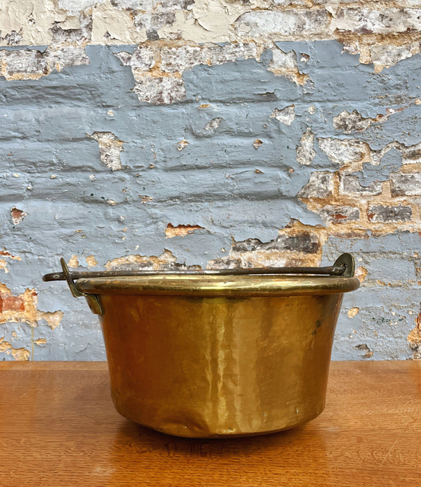 Brass cauldron