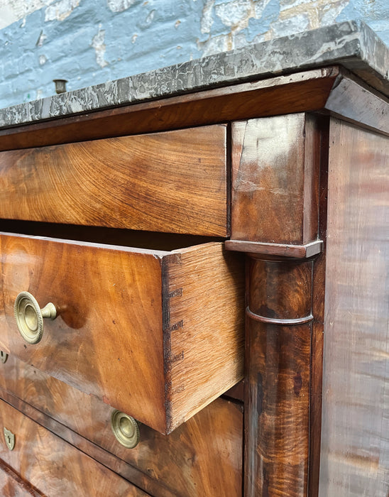 Empire chest of drawers