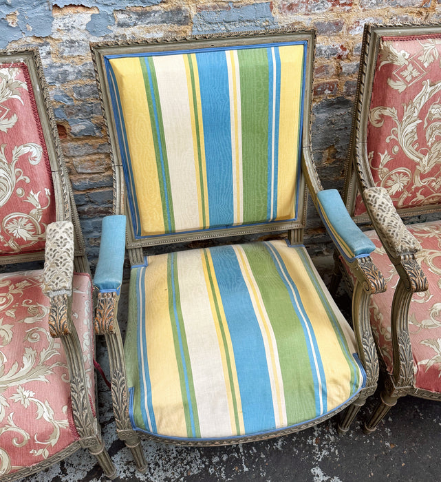 Three armchairs