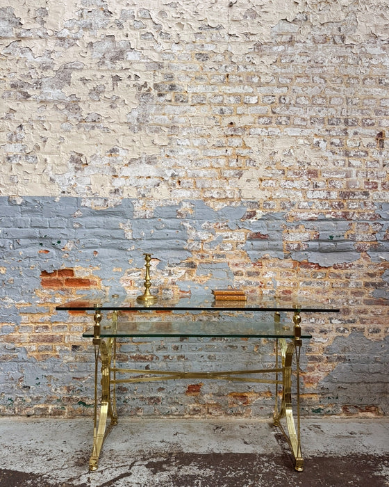 Console en verre