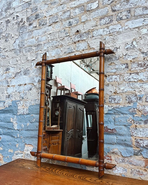 Miroir bambou