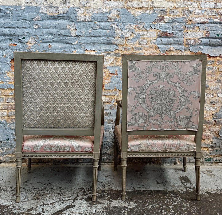 Three armchairs