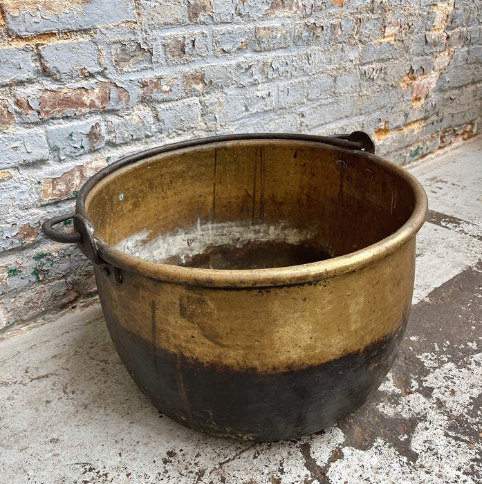 Brass cauldron