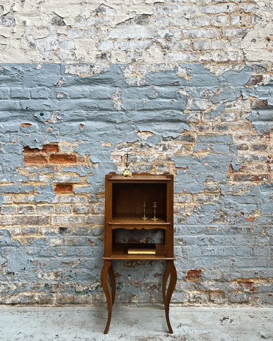 Oak bedside table