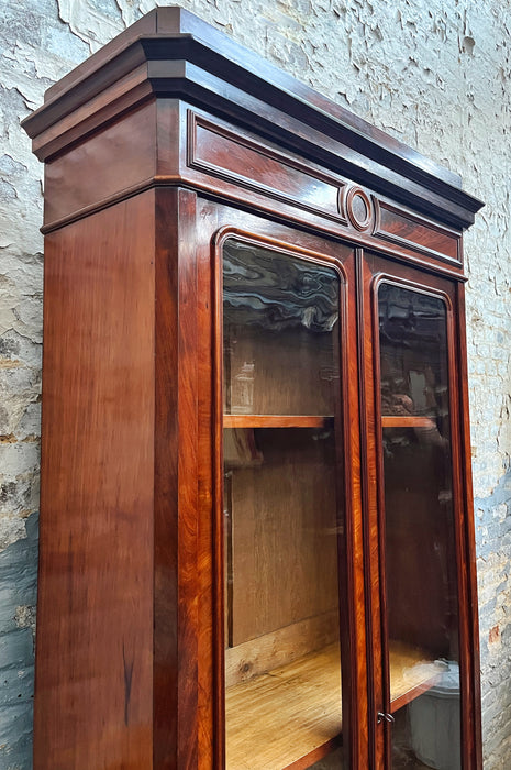 Bibliothèque en acajou