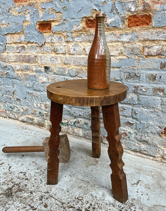 Tabouret en chêne