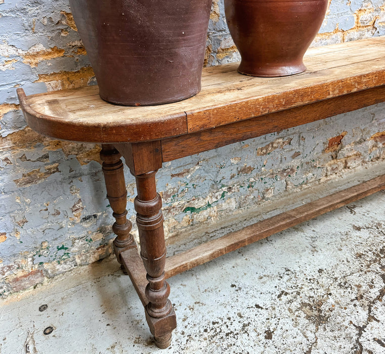Console en chêne