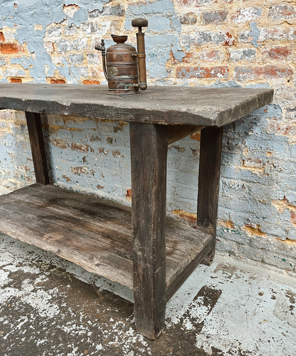 Oak console