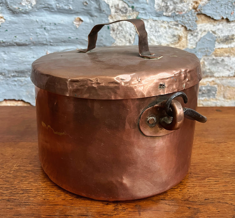 Copper cauldron