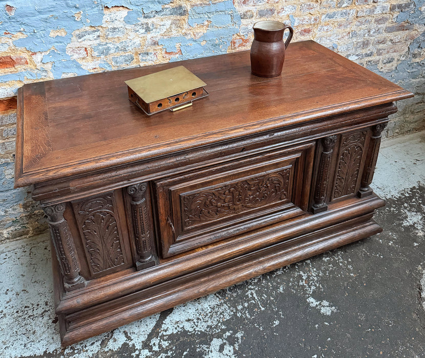 Oak chest