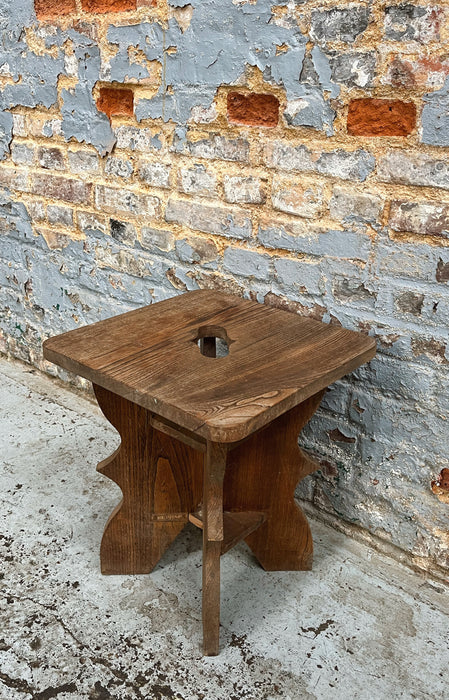 Tabouret en hêtre