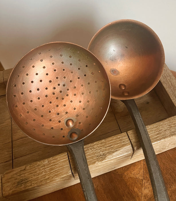 Ustensiles en cuivre